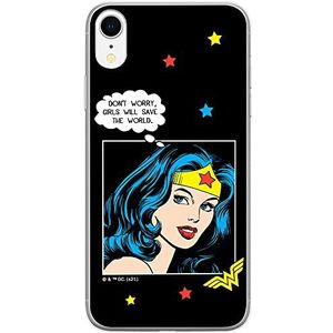 ERT GROUP Coque de téléphone portable pour Iphone XR Original et sous licence officielle DC motif Wonder Woman 028 parfaitement adapté à la forme du téléphone portable, coque en TPU