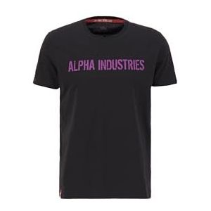 ALPHA INDUSTRIES Rbf Moto T Uniseks jas, zwart/donker/magenta