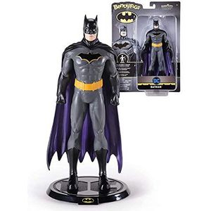 The Noble Collection DC Comics Bendyfigs Batman – 19 cm (19 cm) Noble Toys DC Bendable – hoogwaardige verzamelbare popfiguren met standaard