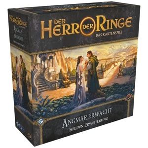 Asmodee | Fantasy Flight Games | Het hart van de Ringe: LCG - Angmar erwacht | Helden-uitbreiding | Expertenspel | kaartspel | 1-4 spelers | vanaf 14 jaar | 30 minuten per speler | Duits