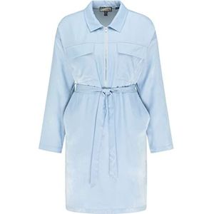 VIRITA Robe chemise pour femme 37211834-VI03, bleu clair, taille L, bleu clair, L