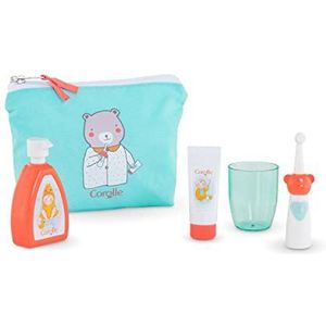 Corolle - Toilettas, 5 accessoires, voor poppen 36 en 42 cm, vanaf 2 jaar, 9000141310