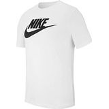 Nike Icon Futura T-shirt met korte mouwen voor heren, wit/(zwart)