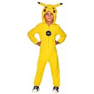 amscan 9908884 Pikachu kostuum voor kinderen, officieel gelicentieerd Pokémon-kostuum (6-8 jaar)