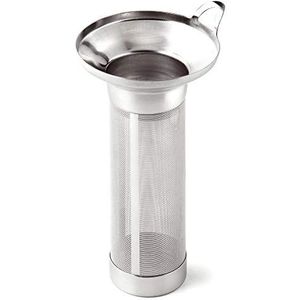 Theefilter, Extra Lang, RVS, 13.5 cm - Weis