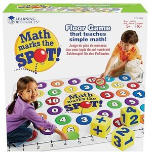 Marks the Spot™ wiskundige activiteitenspel van Learning Resources