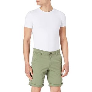 JACK & JONES Jpstbowie Jjshorts Solid Sn Chino Shorts voor heren, Lichen groen