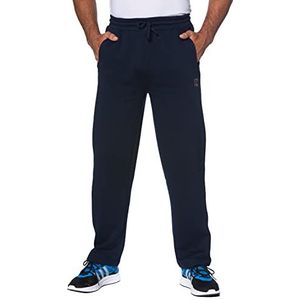 JP 1880 702635 Menswear joggingbroek voor heren, elastische tailleband en zoom, 2 zijzakken, regular fit, Donkermarineblauw