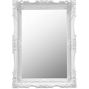 MirrorOutlet Wandspiegel, groot, 94 x 68 cm, wit