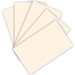 folia 614/50 43 - 50 vellen fotokarton DIN A4 - 300 g/m² - lichtbeige - voor knutselen en creatief ontwerp van kaarten, raamfoto's en scrapbooking