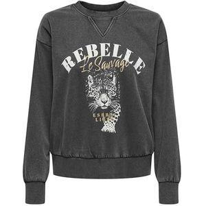 Onllucinda L/S O-Neck SWT, zwart, XXL, zwart.
