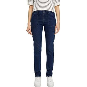 ESPRIT Jeans Femme, 901/bleu foncé délavé, 25W / 32L