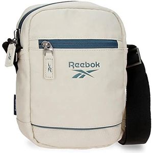 Reebok Cincinati Bagage - Messenger tas voor heren, wit, Bandolera Mediana, middelgrote schouderriem, Wit., Middelgrote schouderriem