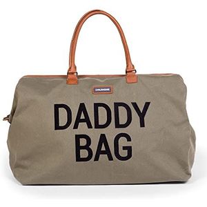 CHILDHOME, Reistas, weekendtas, sporttas, inhoud XL 58 l, verschillende vakken, ritssluiting, geïsoleerde tas, Daddy Bag, kaki