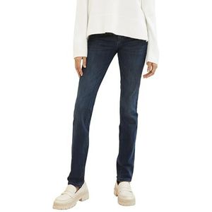 TOM TAILOR 1041099 Alexa Slim Jeans voor dames, 10282 - Dark Stone Wash Denim