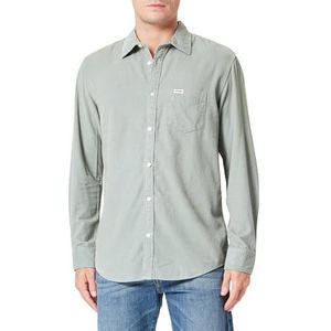 Wrangler 1 T-shirt met zak voor heren, Groen midden