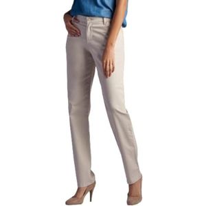 Lee Broek met rechte pijpen voor dag ~ dames strakke pijp casual fit, perkament
