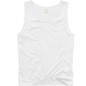 Brandit Tanktop in verschillende kleuren, van S tot 7XL, Wit