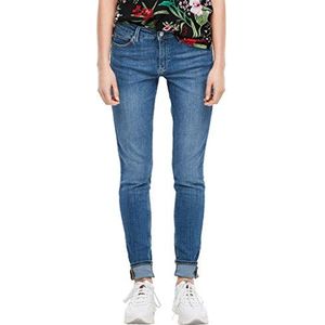 Q/S designed by - s.Oliver skinny jeans voor dames, Blauwe stretchdenim