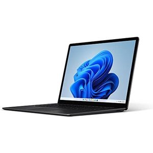 Microsoft Surface Laptop 4 - Laptop (Windows 11, 15 inch touchscreen, AMD R7se-processor, 8 GB RAM, 512 GB SSD, Frans toetsenbord AZERTY) - zwart, metalen afwerking