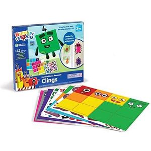 Learning Resources - Herbruikbare stickers, maak numberblocks één tot tien op whiteboards, HM94746-UK, meerkleurig