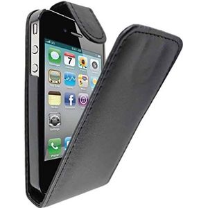 Beschermhoes voor Apple iPhone 4 / 4S, verticaal, zwart