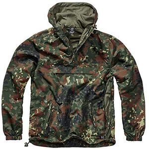 Brandit Summer Windbreaker regenjas anorak maat S tot 5XL, Camouflage