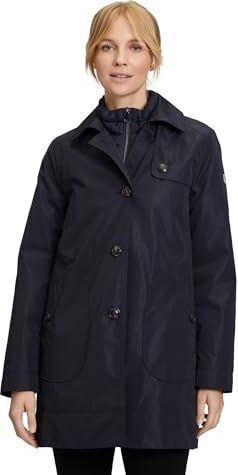 Betty Barclay 4-in-1 functionele jas voor dames, blauw, 40, Blauw