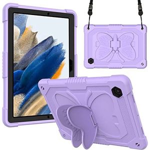 Housse Anti-Chocs Galaxy Tab A8 10.5 2022, Housse blindée Robuste avec Support Rotatif, Couverture protectrice pour Samsung Galaxy Tab A8 SM-X200/SM-X205/SM-X207