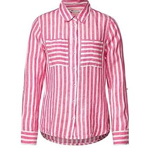 Street One A343769 Gestreepte blouse, Oasis Pink