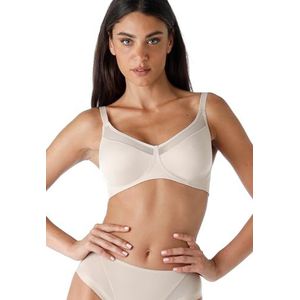 LOVABLE Beugelloze moderne shaping beha, skin, 38D dames, skin, 75B, Huid