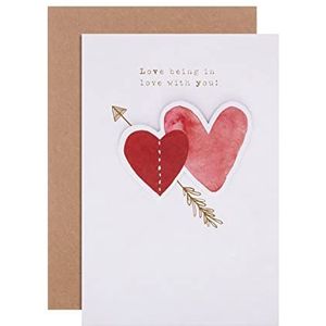 Hallmark Verjaardagskaart voor de liefde, klassieke illustratie