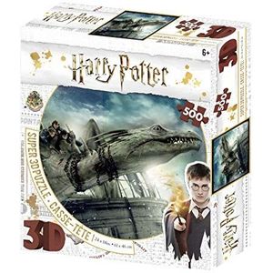 Harry Potter Norbert Amd Hermoine Granger 3D-puzzel, 500 stukjes, meerkleurig