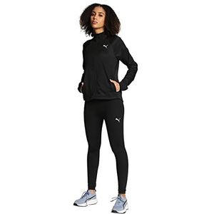 PUMA Sportpak geweven trainingspak voor dames, zwart, XS