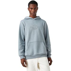 Koton Sweat À Capuche Imprimé Maillot de survêtement Homme, Lumière Indigo (600), S