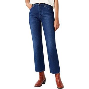Wrangler Wild West Jeans, Blue Horizons, 33W x 32L dames, Blue Horizons