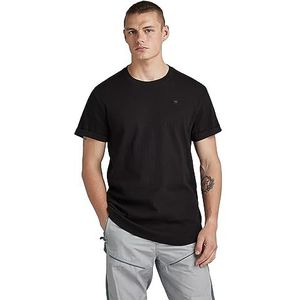 G-STAR RAW Lash Straight Fit T-shirt voor heren, Zwart (Dk Black D16396-d289-6484)