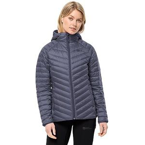 Jack Wolfskin Leuning Down Hoody W Damesdekbed, Dolfijn