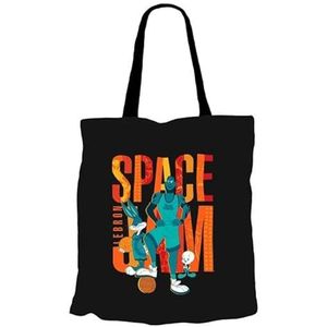 ERT GROUP WARNER BROS. Space Jam 002 Sac fourre-tout Looney Tunes Noir, Space Jam 002 Noir, One Size, Minimal