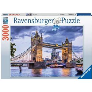 Ravensburger Puzzel Londen, Schitterende Stad (3000 Stukjes, Thema: Stadsleven)