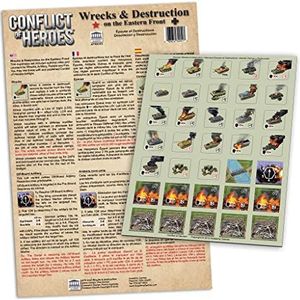 Academy Games - Conflict of Heroes Wrecks & Destruction on the Eastern Front Expansion - Board Game - Leeftijden 14 en Up - 2-4 spelers - Engelse versie