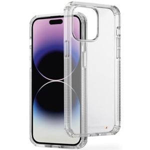 Hama Beschermhoes voor iPhone 14 Pro Max Extreme Protect [Anti-vergeling] [D3O® hoes] [robuuste hoes] - transparant