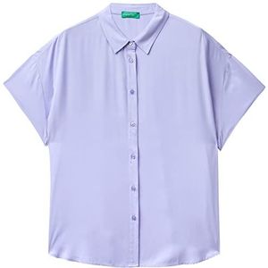 United Colors of Benetton Overhemd 5wpwdq01m dames overhemd, Lila 2:0 uur