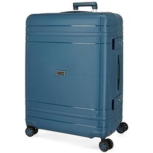 Movom Afmetingen koffer, groot, blauw, grote koffer, Blauw, Grote koffer