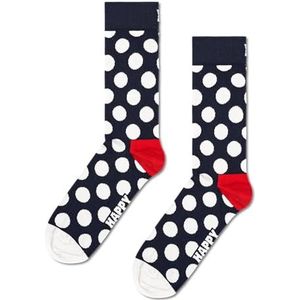 Happy Socks Big Dot sokken uniseks (1 stuk), Blauw