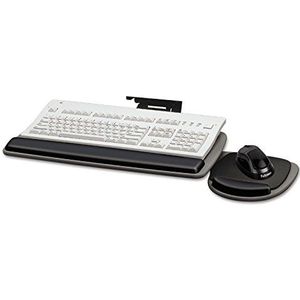Fellowes Verstelbare Keyboard Manager polssteun, 774,70 x 508 x 114,30 mm, zwart