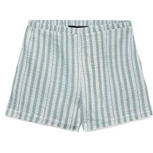 Vero Moda Vmnanna WVN Ga Noos Short, Gris brumeux, L