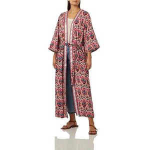 ZITHA Kimono pour femme, Rose multicolore, M