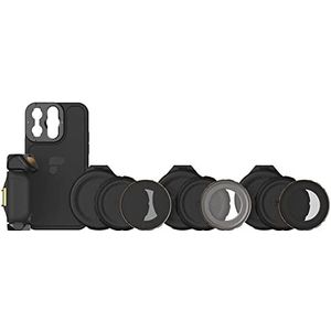 PolarPro - LiteChaser - iPhone 13 - Pro Max - Regisseur Kit - Case - Filters - Grip - Bluetooth trigger - MagSafe compatibel - Fotografie/video op mobiele telefoon - Profiel