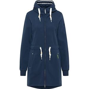 Yuka Veste de survêtement pour femme, bleu marine, L